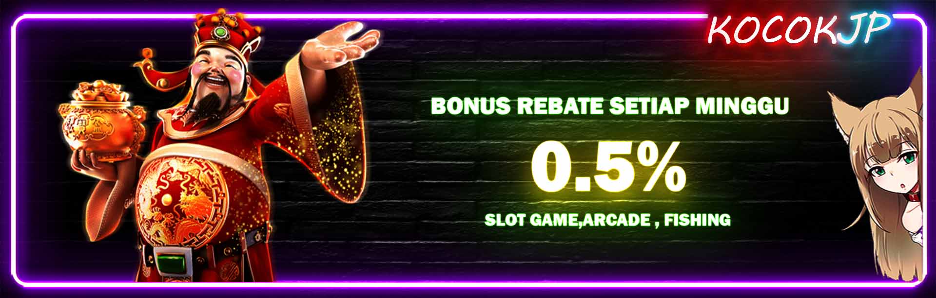 Bonus Rebate Slot Online Setiap Minggu